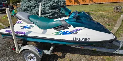 97 Bombardier SeaDoo, runs good. selling because we have a ski boat.