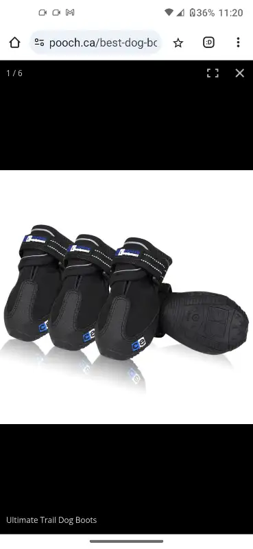 Selling brand new set of Canine equipment ultimate trail dog boots in XS size. Please check my other...