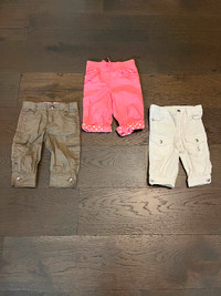 Little girls 2T crops new with tags all for $40 retail $44ea