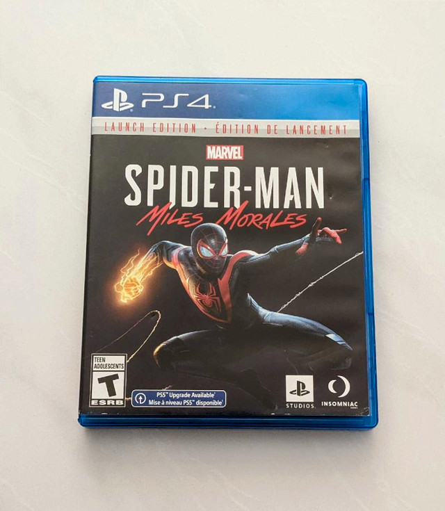 Spider-Man: Miles Morales for ps4 in Sony Playstation 4 in Bedford