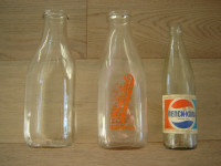 3 Vintage Collectable Bottles