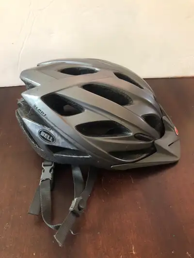 Child’s Grey Bike Helmet. Adjustable. , View more