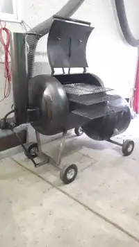 120 gallon wood fired smoker