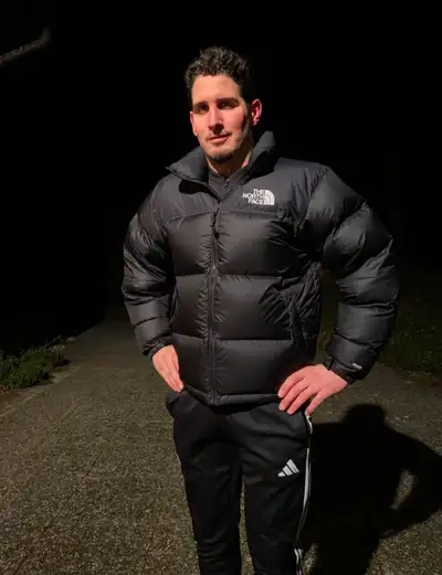UNISEX - The North Face Nuptse 700 Puffer Jacket Black, View more