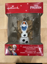 New Hallmark Ornament Original Olaf from Frozen Movie + Gift Box