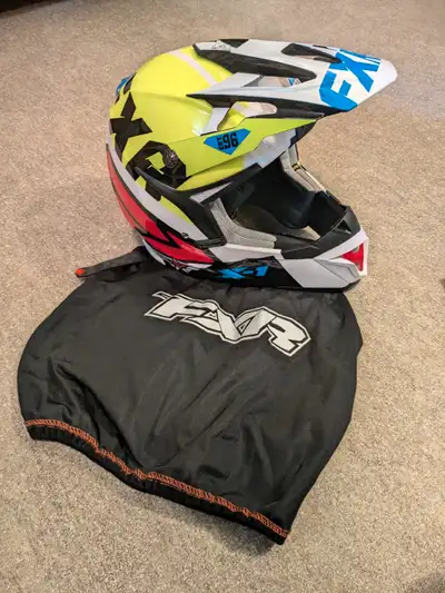 Never used. Bought the helmet because I liked the graphics. Everything else hasn't been used either....
