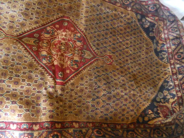 Persian Hamadan Wool Rug in Rugs, Carpets & Runners in Ottawa - Image 2
