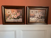 2 Still life framed prints | 2 impressions encadrees