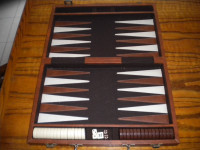 Vintage Backgammon Set  Board Game 15 1/4 x 20"