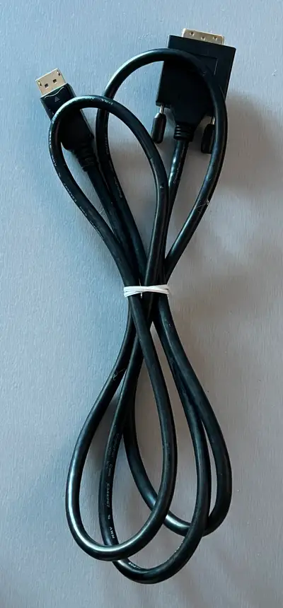 DVI to Display port cable 6ft (2m), View more