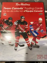 2021/22 team Canada Tim Hortons master set