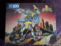 MIGHTY MORPHIN POWER RANGERS PUZZLE - GOLDAR - HOLO-FOIL PIECES