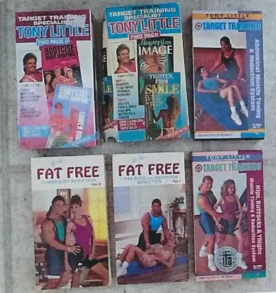 7 Tony Little VHS  ($15 for all), View more