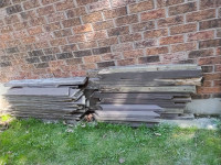 Old deck lumber