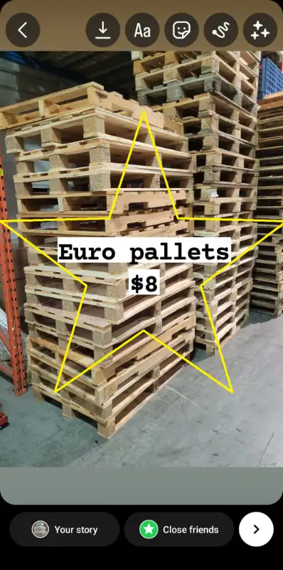 Pallet in stock STORED indoors OVERSize average size UNDERPRICED in Other in Mississauga / Peel Region - Image 4