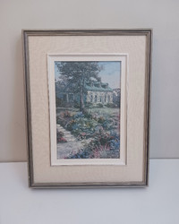 James Keirstead "Glenhurst" Framed Linen Matte Textured Print