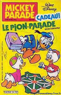 MICKEY PARADE # 55 LE PION-PARADE COMME NEUF TAXE INCLUSE