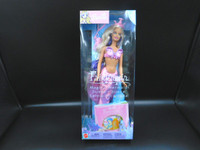 Blonde /Purple Hair Barbie Fairytopia Magical Mermaid, B5822 NEW