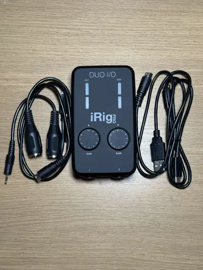 IK Multimedia iRig Pro Duo I/O USB audio interface, View more