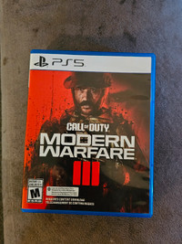 Call of Duty modern warfare 3 ps5