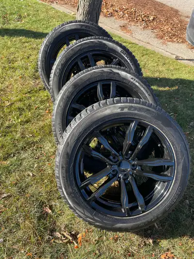 Toyo Observe G3 Ice Winter Tires on Rims - 255/50 R19 107T, Bolt Pattern 5x120, Offset ET42 Perfect...