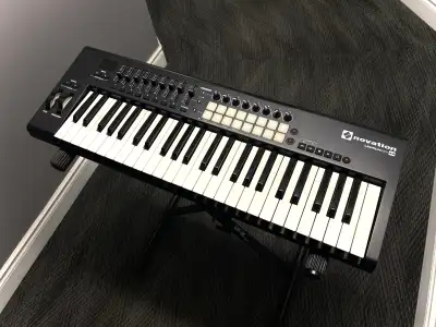 Novation Launchkey 49 MK2 w/ QuickLok Keyboard Stand, View more
