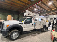 2015 Ford F550 with Altec AT37G & Fibreglass Body