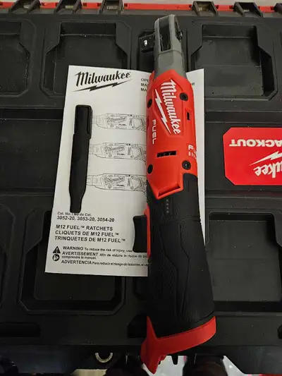 Brand new Milwaukee M12 Fuel 1/2" Ratchet new model, View more
