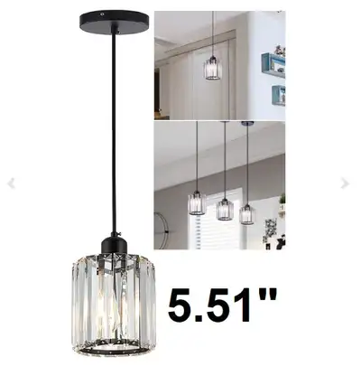Crystal Pendant Light- BRAND NEW, View more