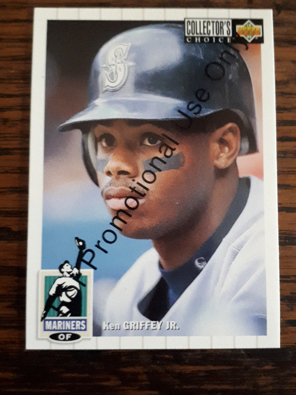 1993 U/D Collector's Choice Ken Griffey Jr. Promo Card #50 in Arts & Collectibles in Chatham-Kent