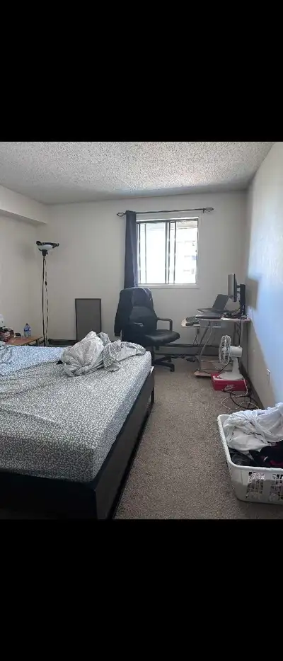 One spacious(unfurnished) master bedroom room is available from May 2026 with $650(Include utilities...