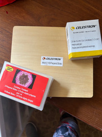 NEW Celestron 100 prepared slides, blank slides and others!