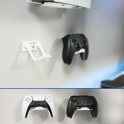 2-in-1 Wall and Under Desk Mount Bracket for PS5 - MOUNT-PS5W, View more