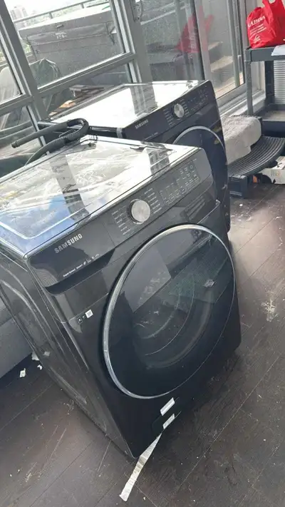 SAMSUNG 27" Washer & Dryer, stackable , View more