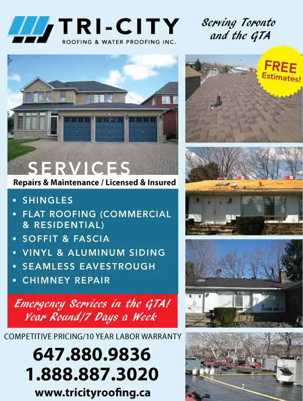 Tri-City Roofing & Waterproofing Inc.628657104316171215