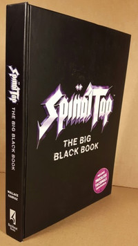 Spinal Tap The Big Black Book - Removable Memorabilia Inside