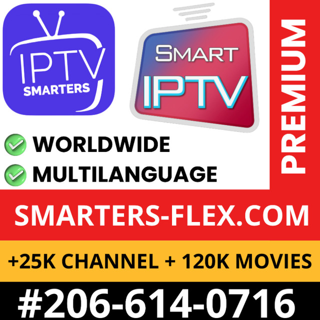 GOOD 4K TV SERVICE - NO FREEZING - FREE TRIAL 206-614-0716 in General Electronics in Oshawa / Durham Region