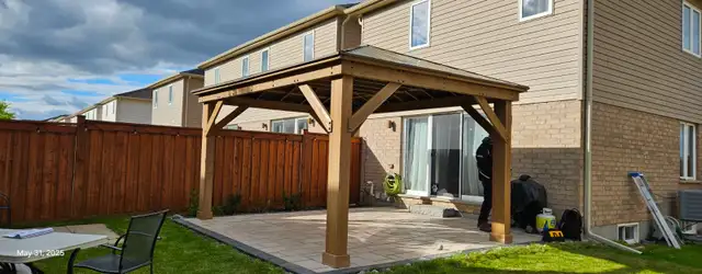 Gazebo/Shed-Installation Services. Yardistry Experts485448235489044482