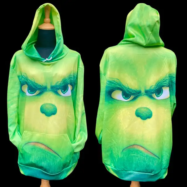 NEW GRINCH XL Hoodie63738377360129120