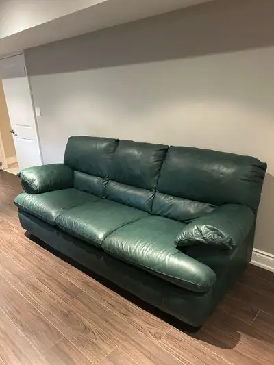 Natuzzi soft leather sofa, View more