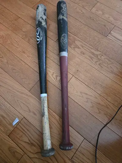 2 ADIRONDACK RAWLINGS T BALL BATS, View more