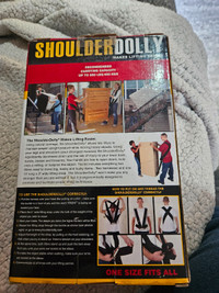 Shoulder dolly as seen on tv. Brand new in box.