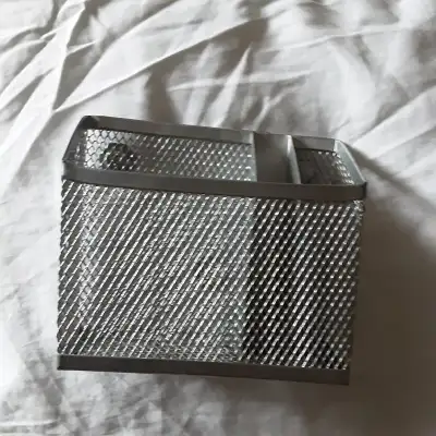 111mm x 126mm x 39mm. Great condition. Use it anywhere you need a magnetic space saver. Hide importa...