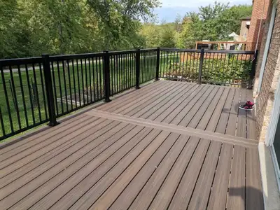 Pro composite deck installation, View more