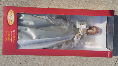 NEW IN BOX 20" Angel tree topper (reg $75) christmas, View more