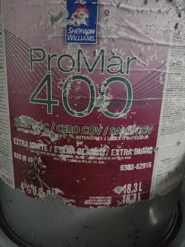 paints, 5 gallon bucket  in Painting & Paint Supplies in Hamilton - Image 3