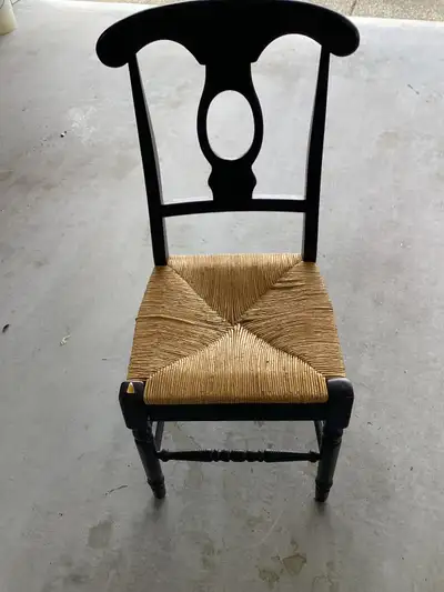 Rush seat dining chair, View more