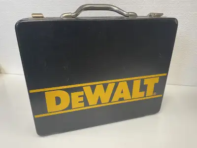 Vintage DeWalt metal case⚠️, View more