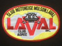Écusson Club Motoneige Laval