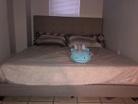 California King size bed and /or memory foam mattress for sale